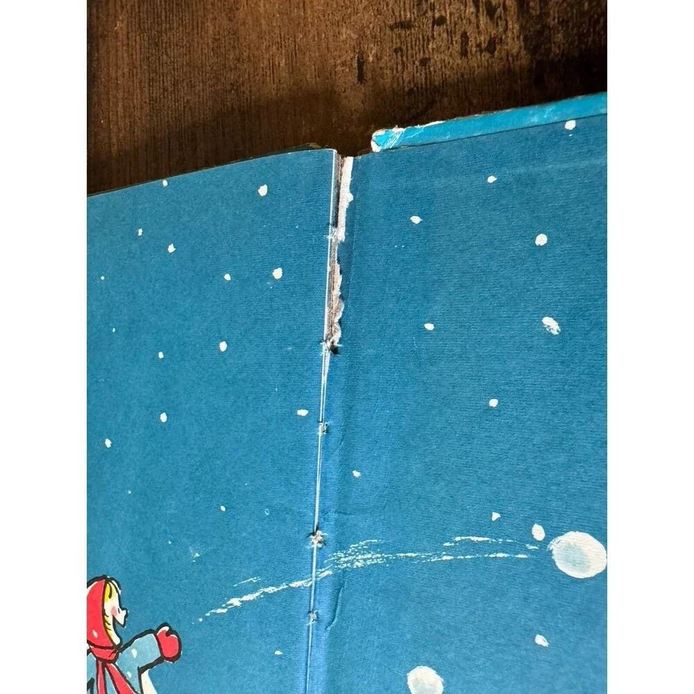 Vintage Snow Hardcover by Roy McKie PD Eastman 1962 Book Club Edition Dr. Seuss